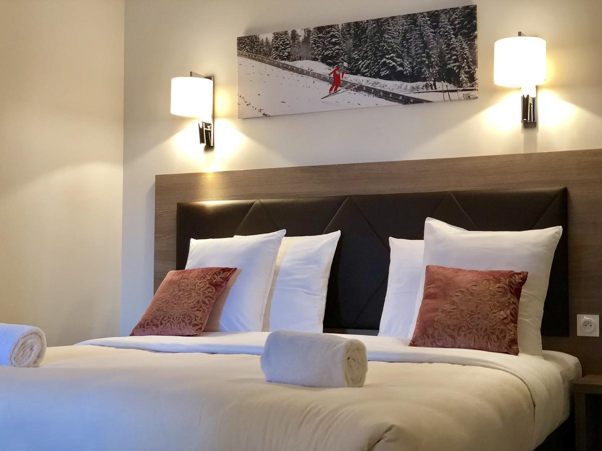 Hotel Les Tremplins La Chaux Neuve Buitenkant foto