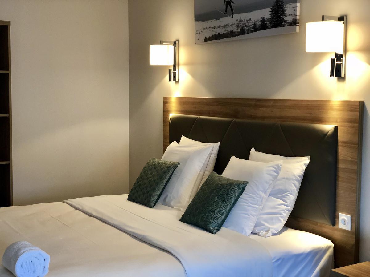 Hotel Les Tremplins La Chaux Neuve Buitenkant foto