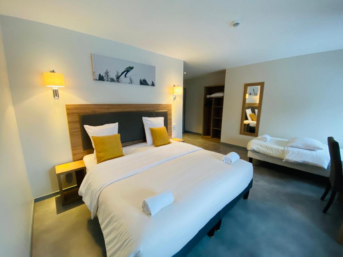 Hotel Les Tremplins La Chaux Neuve Buitenkant foto
